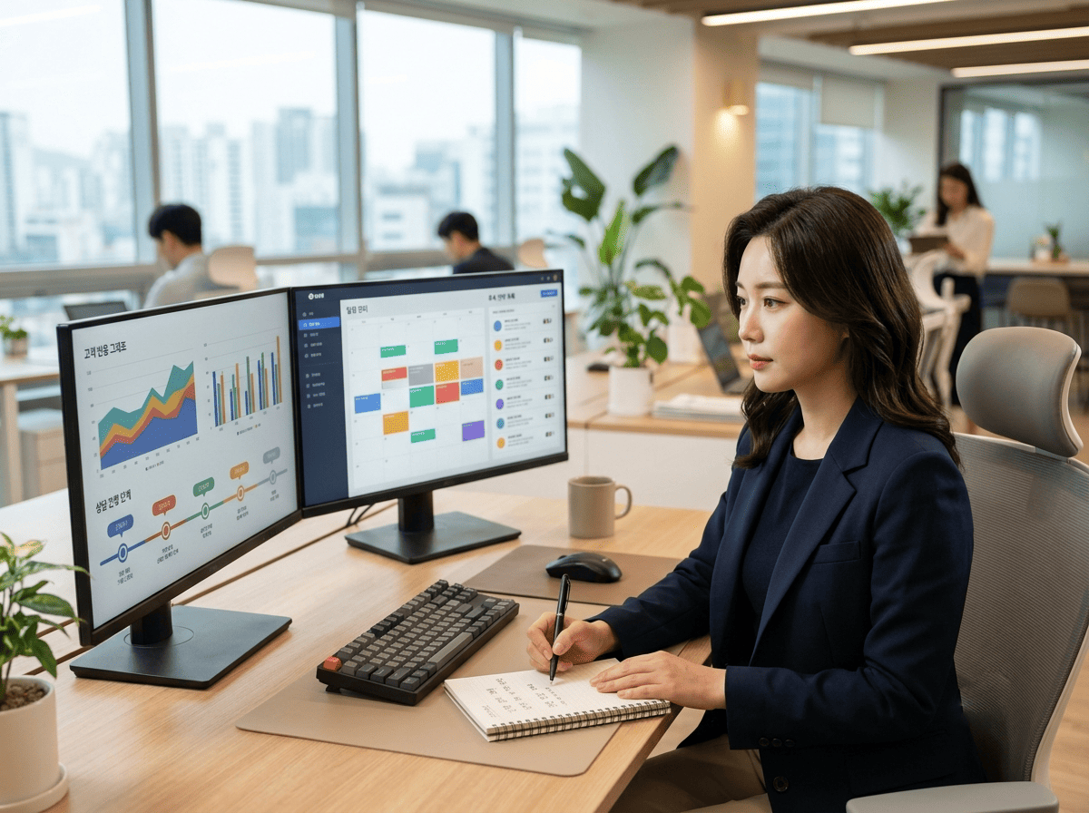 상담 결과 기록과 후속 관리